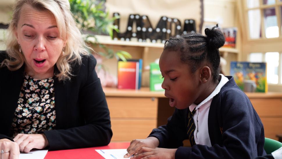 LAMDA Exams learner and teacher